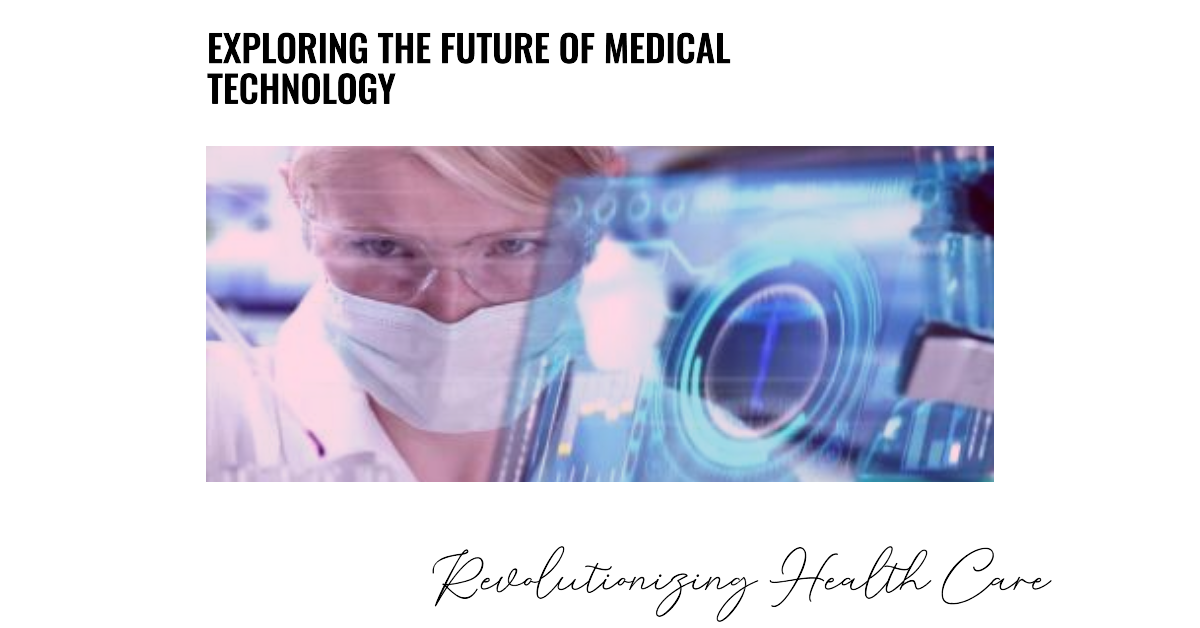 The future of health care